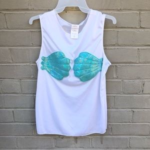 NWOT Mermaid Top Size XL